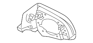 Фиксирующее кольцо черное п
 BMW 51167327912