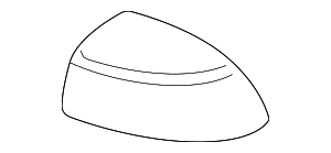 Защитный колпак нар.зеркала загрунт.л
 BMW 51167365113