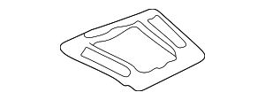 Днище отделения для мелких вещей GRAPHIT MATT
 BMW 51168211465