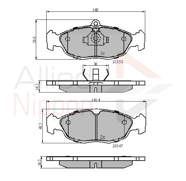 ADB 0134 ALLIED NIPPON ADB0134