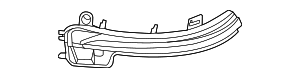 Zusatzblinkleuchte Spiegel Rechts
 BMW 51169879128
