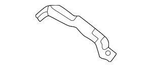 Накладка крышки отдел.для скл.верха Л SCHWARZ
 BMW 51178233303