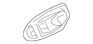 Abdeckung Griffbьgel Unten Rechts
 BMW 51217497722