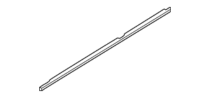 Защитный молдинг шахты Л Наруж CHROM
 BMW 51227010899