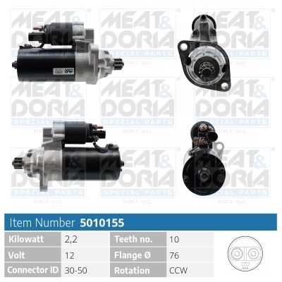 Стартер MEAT & DORIA 5010155