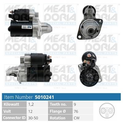 Стартер MEAT & DORIA 5010241