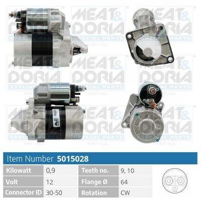 Стартер MEAT & DORIA 5015028