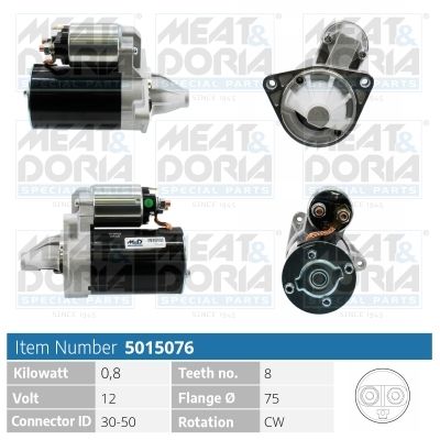 Стартер MEAT & DORIA 5015076