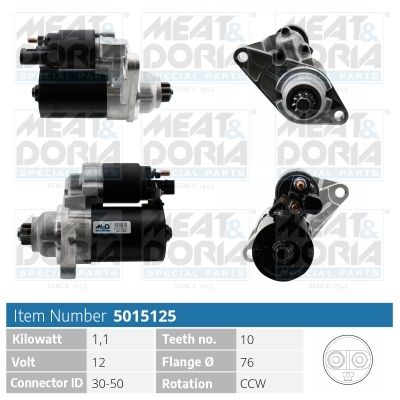 Стартер MEAT & DORIA 5015125