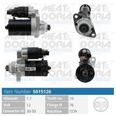 Стартер MEAT & DORIA 5015126
