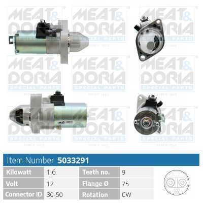 Стартер MEAT & DORIA 5033291