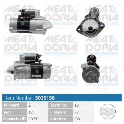 Стартер MEAT & DORIA 5035158
