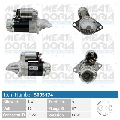 Стартер MEAT & DORIA 5035174
