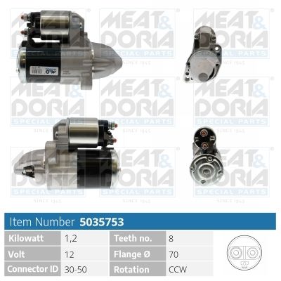 Стартер MEAT & DORIA 5035753