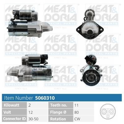 Стартер MEAT & DORIA 5060310