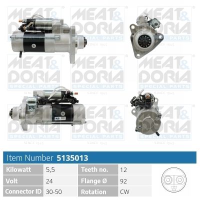 Стартер MEAT & DORIA 5135013