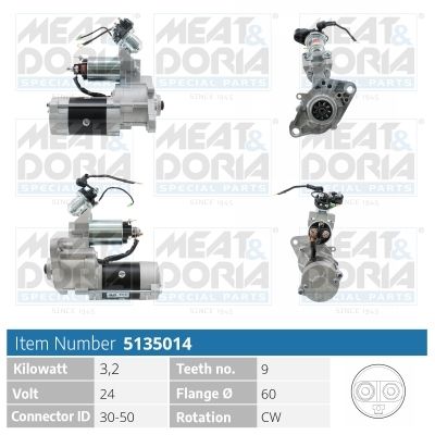 Стартер MEAT & DORIA 5135014