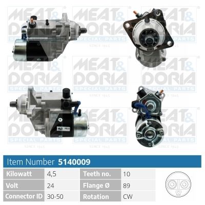 Стартер MEAT & DORIA 5140009