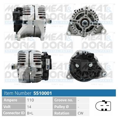 Генератор MEAT & DORIA 5510001