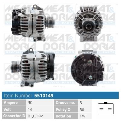 Генератор MEAT & DORIA 5510149