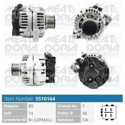 Генератор MEAT & DORIA 5510164