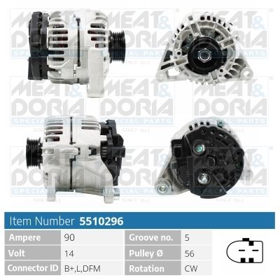 Генератор MEAT & DORIA 5510296