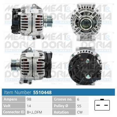 Генератор MEAT & DORIA 5510448