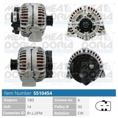 Генератор MEAT & DORIA 5510454