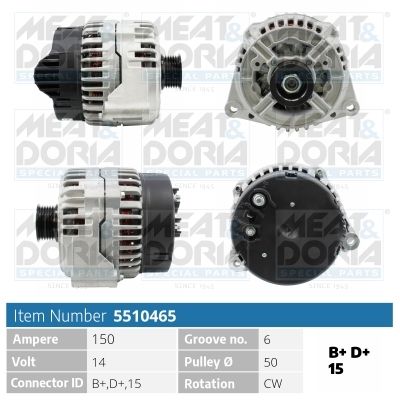 Генератор MEAT & DORIA 5510465