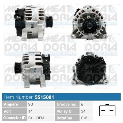 Генератор MEAT & DORIA 5515081