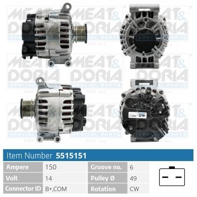 Генератор MEAT & DORIA 5515151