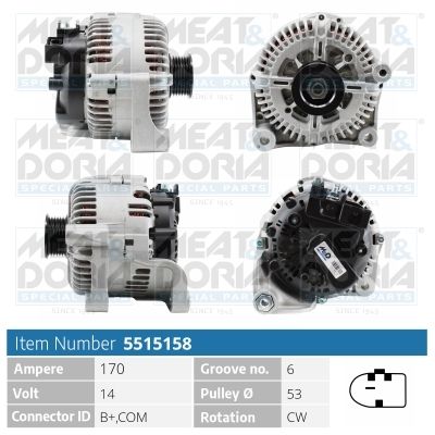 Генератор MEAT & DORIA 5515158