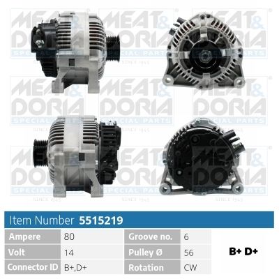 Генератор MEAT & DORIA 5515219