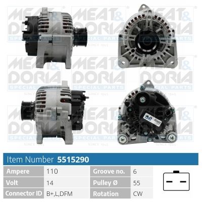 Генератор MEAT & DORIA 5515290