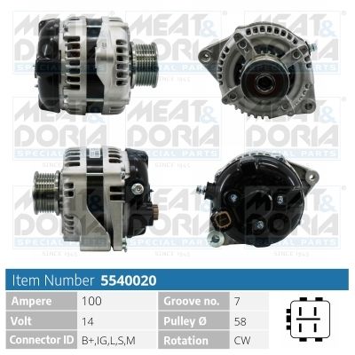 Генератор MEAT & DORIA 5540020