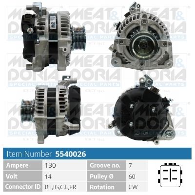 Генератор MEAT & DORIA 5540026