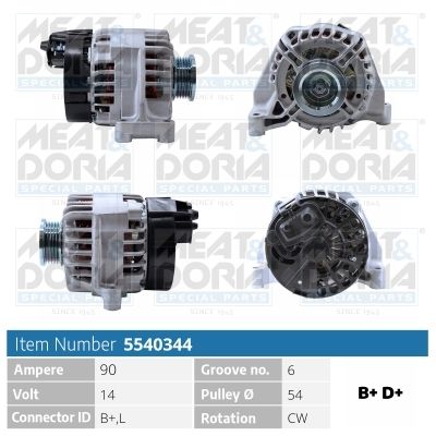 Генератор MEAT & DORIA 5540344