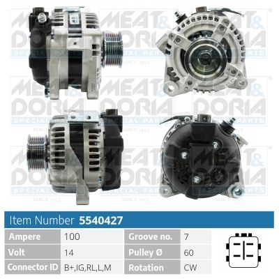 Генератор MEAT & DORIA 5540427