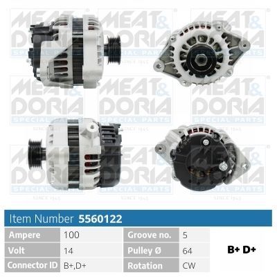 Генератор MEAT & DORIA 5560122