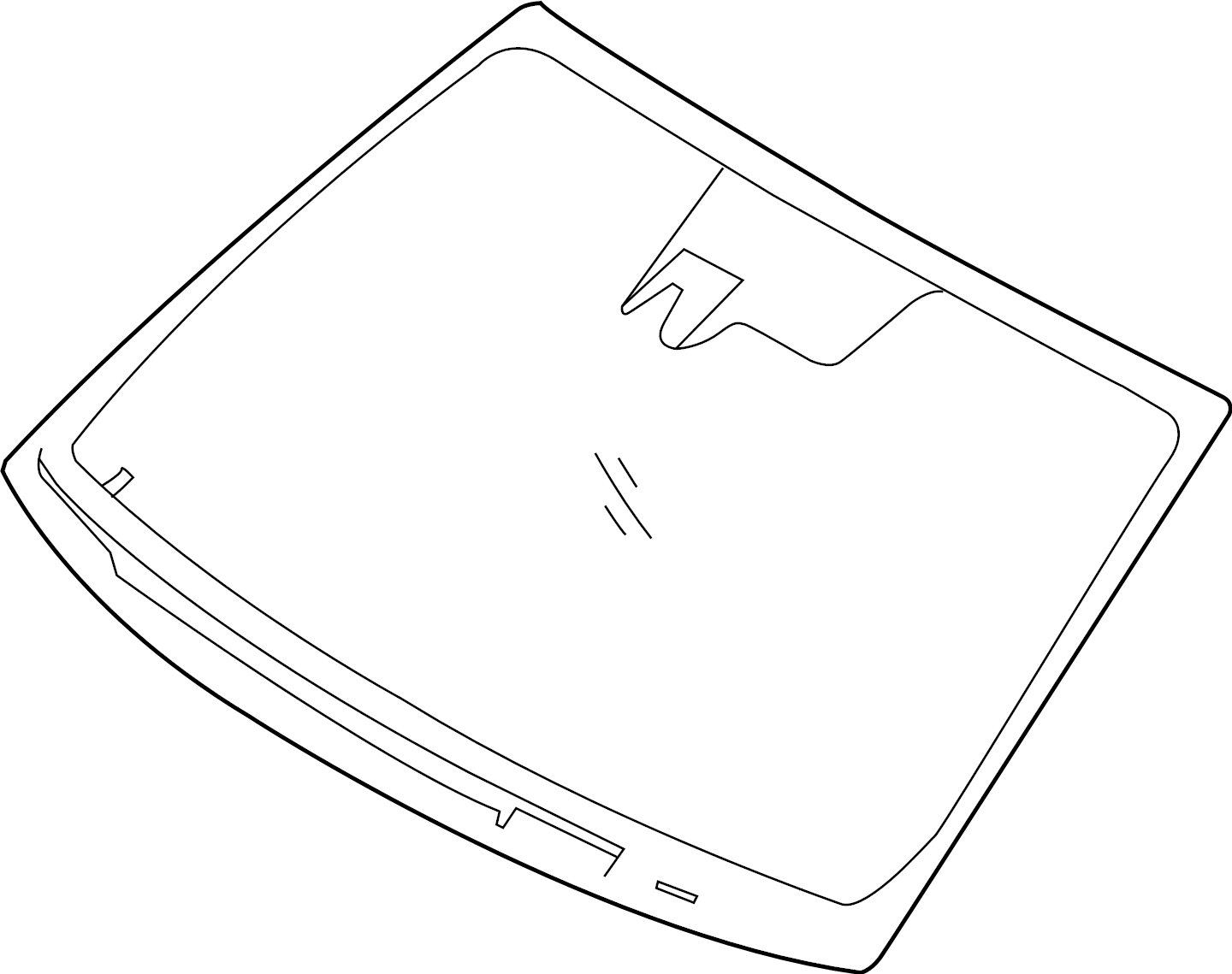 Лобовое стекло BMW 51317440766