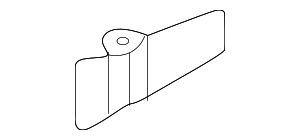 Abdichtung Blende B-S?ule Rechts
 BMW 51337407432