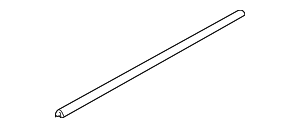 Накладка рамы окна/верхн.ч.двери Л Зд SCHWARZ
 BMW 51357136961