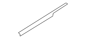 Schachtabdichtung Innen Tьr Hinten Li.
 BMW 51357336983