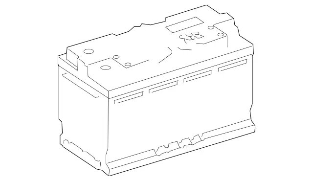 Starterbatterie
 Mercedes-Benz A0009823804