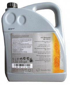 MB 10W-40 228.51 5 л. Mercedes-Benz A0009899101AAA4