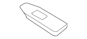 Накладка выключателя стеклоподъемника SCHWARZ
 BMW 51417283835