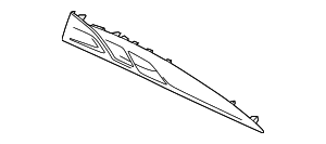 Накладка Двери Карбон. Л
 BMW 51418747317
