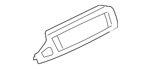 Blende Instrumententafel Mitte
 BMW 51459329352