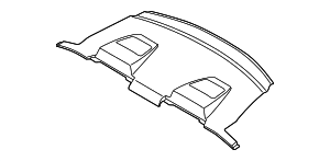 полка за задним сиденьем ANTHRAZIT
 BMW 51467070269