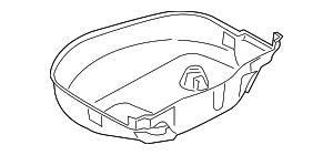 Лоток На Пол Багажного Отделения
 BMW 51475A01831